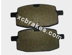 motorcycle&atv semi-metal brake pad for YAMAHA AXIA50JYM90 YMH90 HJL JOG50