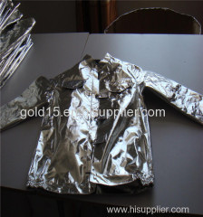 2015 New Design Aluminized Fire Suit/Fire Retardant Fire Fighting Suit