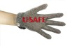 Metal Chain Mail Gloves steel finger glove