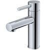 Chrome Plated Brass Single Lever Mixer Taps For Single Hole Lavatory