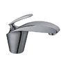 Deck Mounted Basin Mixer Faucet , Waterfall Bathroom Basin Taps