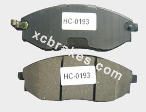 Auto semi-metallic brake pad for CHEVROLET EPICA (KL1_)