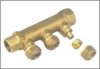 Brass Manifold three way