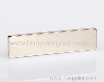 Ningbo N50 20 x 10 x 2mm Sintered NdFeB Block Magnet