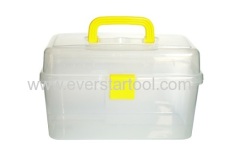 High Quality Simple PP Cheap Transparent Plastic Tool Boxes