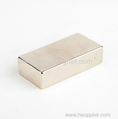 Best Quality Rare Earth Magnet Sintered Permanent Block Neodymium Magnet factory in Ningbo