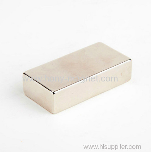 Best Quality Rare Earth Magnet Sintered Permanent Block Neodymium Magnet factory in Ningbo