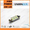 Automotive LED Light Bulbs 3W C5W LED Bulb , White / Yellow festoon led bulb