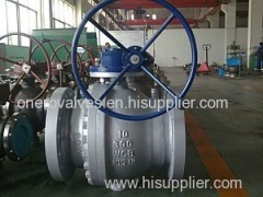 2-Way Trunnion Mounted Ball Valve, Cast Steel