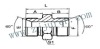 Hydraulic adapter hydarulic connector 1B by CNC Machine