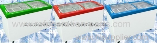 ABS injection glass door for chest freezer