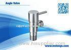 Sanitary Ware Bathroom Accessories Toilet Brass Angle Valve With Round Quick Opening Handle