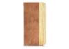 Handmade Genuine Leather and Zebra Wood Folio Case For iPhone 5 / 5s Protective Shell
