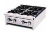 Full Stainless Steel Commercial 4 Burner Burner Cooking Range With Gas Oven