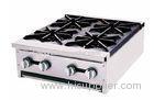 Full Stainless Steel Commercial 4 Burner Burner Cooking Range With Gas Oven