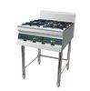 30KW Freestanding LPG / Natural Gas Four Burner Cooking Range 800*700*350mm