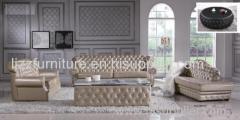 Dargon Mart Dubai Furniture Leather Button Sofa