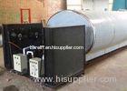 10T Horizontal Direct Type Milk Cooling Tank For Dairy Farm , Double - Walled
