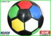 Awesome PVC Leather Colorful Football Soccer Ball Official Size With 32 Panels