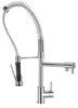 Large Pull Out Sink Mixer Kitchen Taps / Single Handle Kitchen Faucet With Sprayer