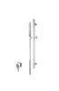 Luxury Solid Brass / Stainless Steel Hand Shower Set , Modern Bathroom Accessories Sets