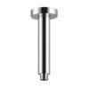 200 mm Polish Chrome Brass Fixed Ceiling Mounted Shower Arm With UK