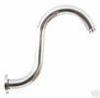 1/2' Female Connection Wall Round Brass S Shaped Shower Arm For Shower Head