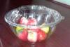 32oz 950ml PET Round Disposable Salad Bowls Clear For Ice Cream