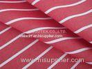 Stable Quality 100% Cotton Yarn Dyed Fabric, Red White Stripe Plain Weave Fabric