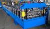 5.5kw motor power 12-15m / min forming speed roof panel roll forming machine