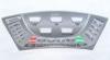PCB Keyboard PET Membrane Sticker 3M 9075 With Embossed Push Button
