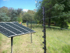 Solar ranch electrionic fence