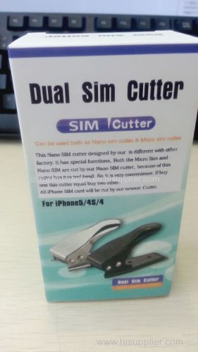 2015 Good sales dual sim cutter for Iphone6/5/4