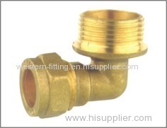Brass Compression Straight Fitting