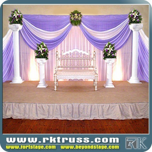 2015 Factory direct sales for high quality 1m*2m wedding stage /mobile stage