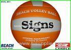 Laminated Size 4 Volleyball Beach Ball , Sand Volleyball Ball Full Printing