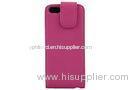 Girls Pink Flip Mobile Phone Case Cover Thin iPhone 5s Leather Protective Case