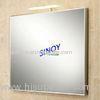 Indoor Clear Silver Glass Mirror For Bathroom , No distortion