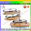 Hot sale POP customized wood sunglasses display case