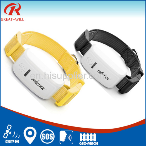 Fanshion wholesale mini pet tracker dog gps collar