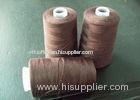 Brown Spun 100% Polyester Sewing Thread 20s / 2 3000yds Low Shrinkage