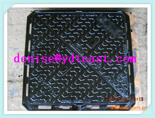 SGS sewer cover ductile cast iron manhole cover Cable Protection EN124 hot sale
