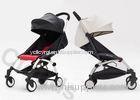 Black or White Aluminum Luxury Baby Strollers With Quick Folding System