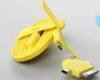 Yellow Iphone 5 HTC Micro USB Cable 4 In 1 Double Ended USB Charging Cable