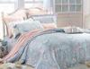 Pure Natural Tencel Lyocell Bedding Sets Durable , Curly Grass Design