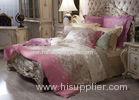 Romantice Pink Pima Cotton Sateen Bedding Sets for Home and Wedding