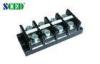 Black High Current PCB Terminal Block Connector 36.00mm Pitch 600V 240A