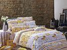 Happy Banana Floral Bedding Sets Reactive Dyeing with Soft Hand Felling