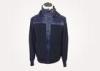 Winter style knitted casual wear Mens Padded Jacket with hood