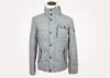 Polyester Breathable Mens Padded Jacket Formal Wear with Suppressible Hood